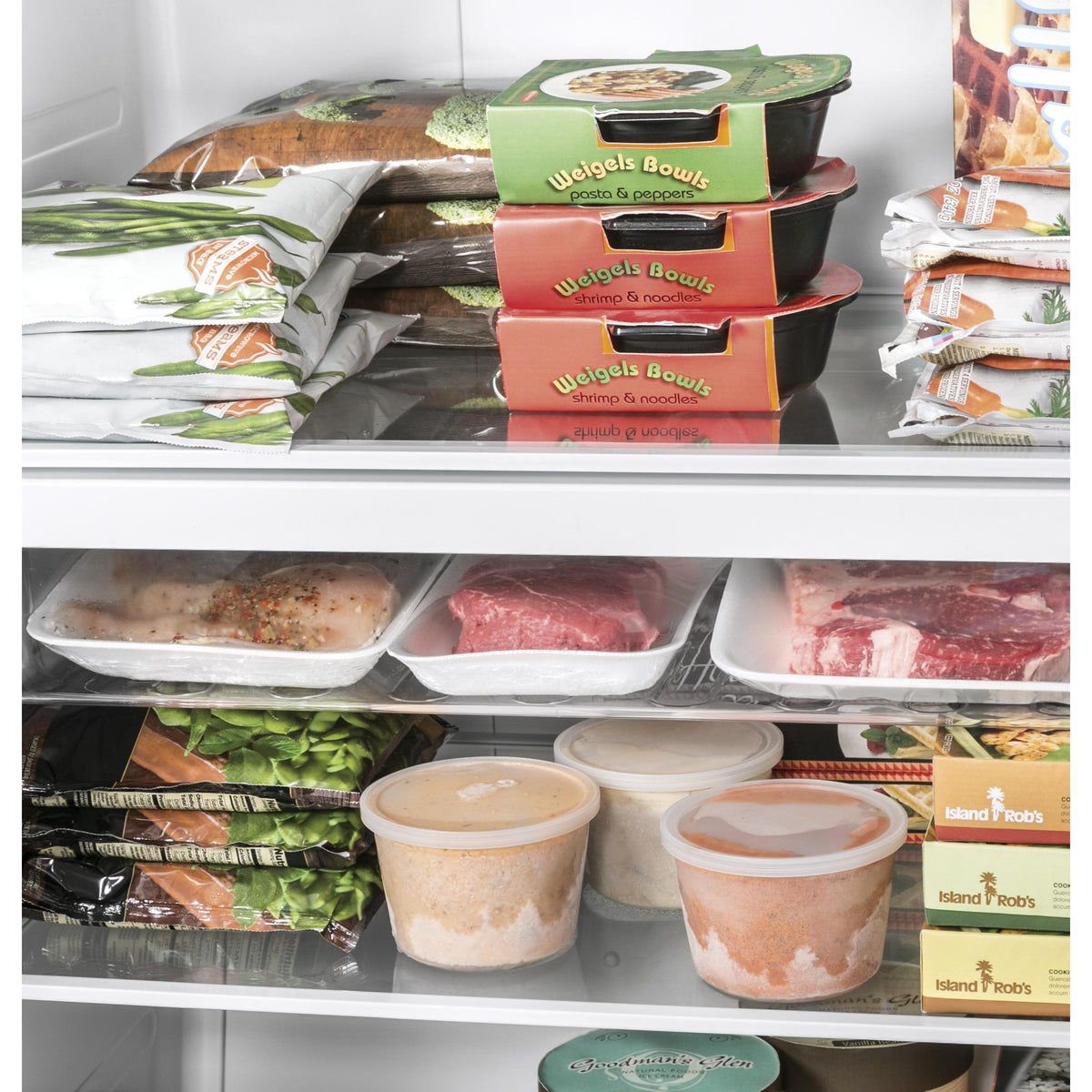  GE 17.3 cu. ft. Upright Freezer with LED Lighting FUF17DLRWW IMAGE 7