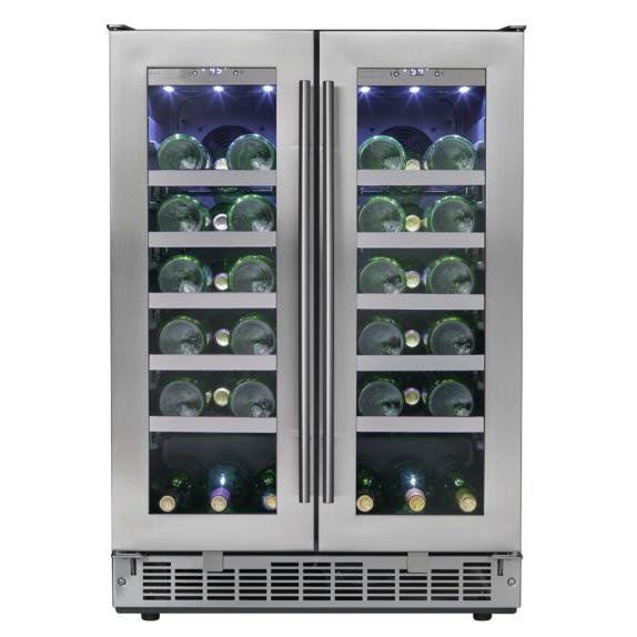  Silhouette Napa 4.7 cu. ft. 42-bottle Built-in Wine Cooler DWC047D1BSSPR IMAGE 3