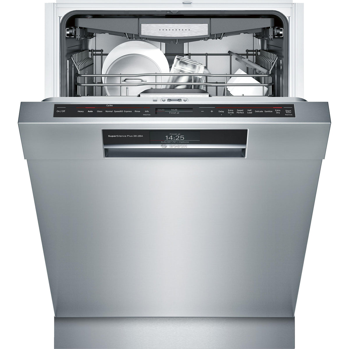  Bosch 24-inch Built-In Dishwasher with RackMatic® SHE89PW75N IMAGE 2