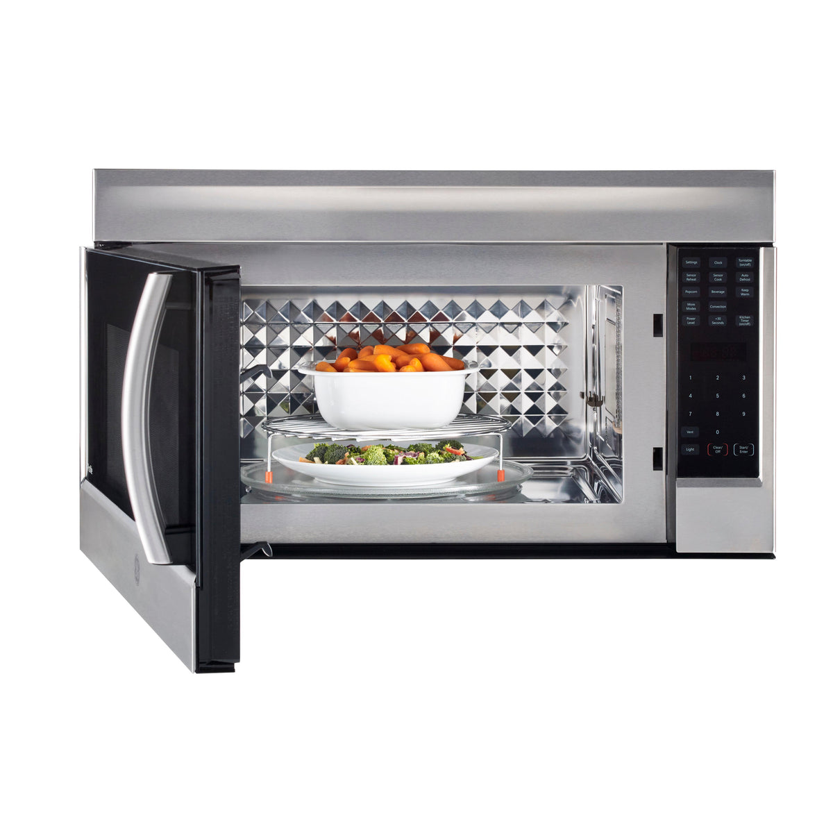  GE Profile 30-inch, 1.8 cu.ft. Over-the-Range Microwave Oven with Convection PVM1899SJC IMAGE 5