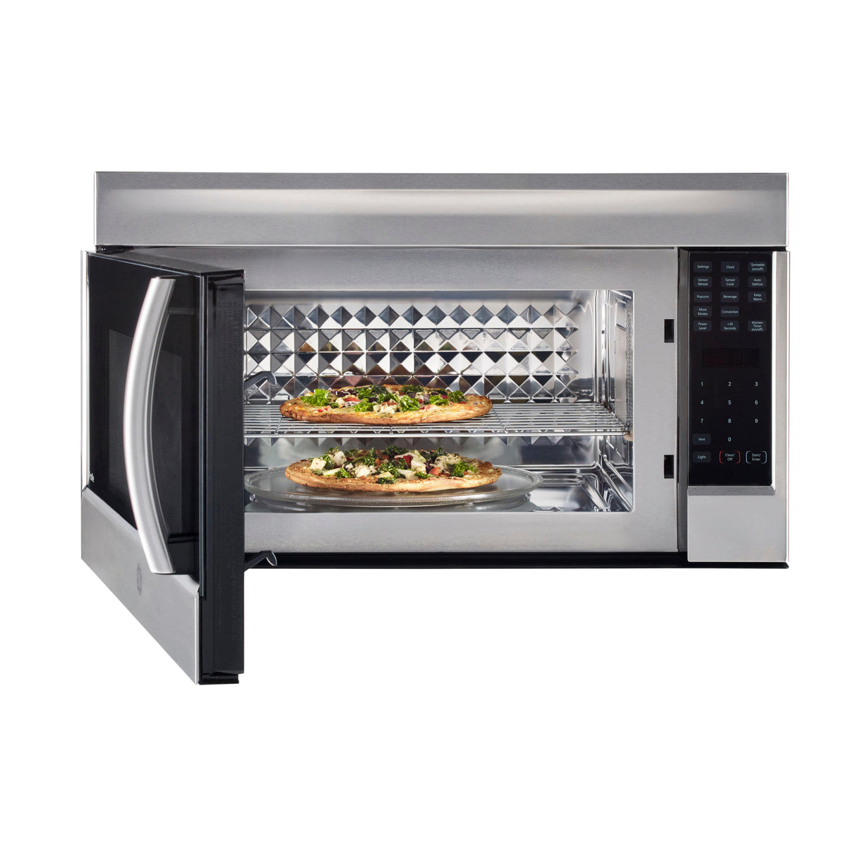  GE Profile 30-inch, 1.8 cu.ft. Over-the-Range Microwave Oven with Convection PVM1899SJC IMAGE 6