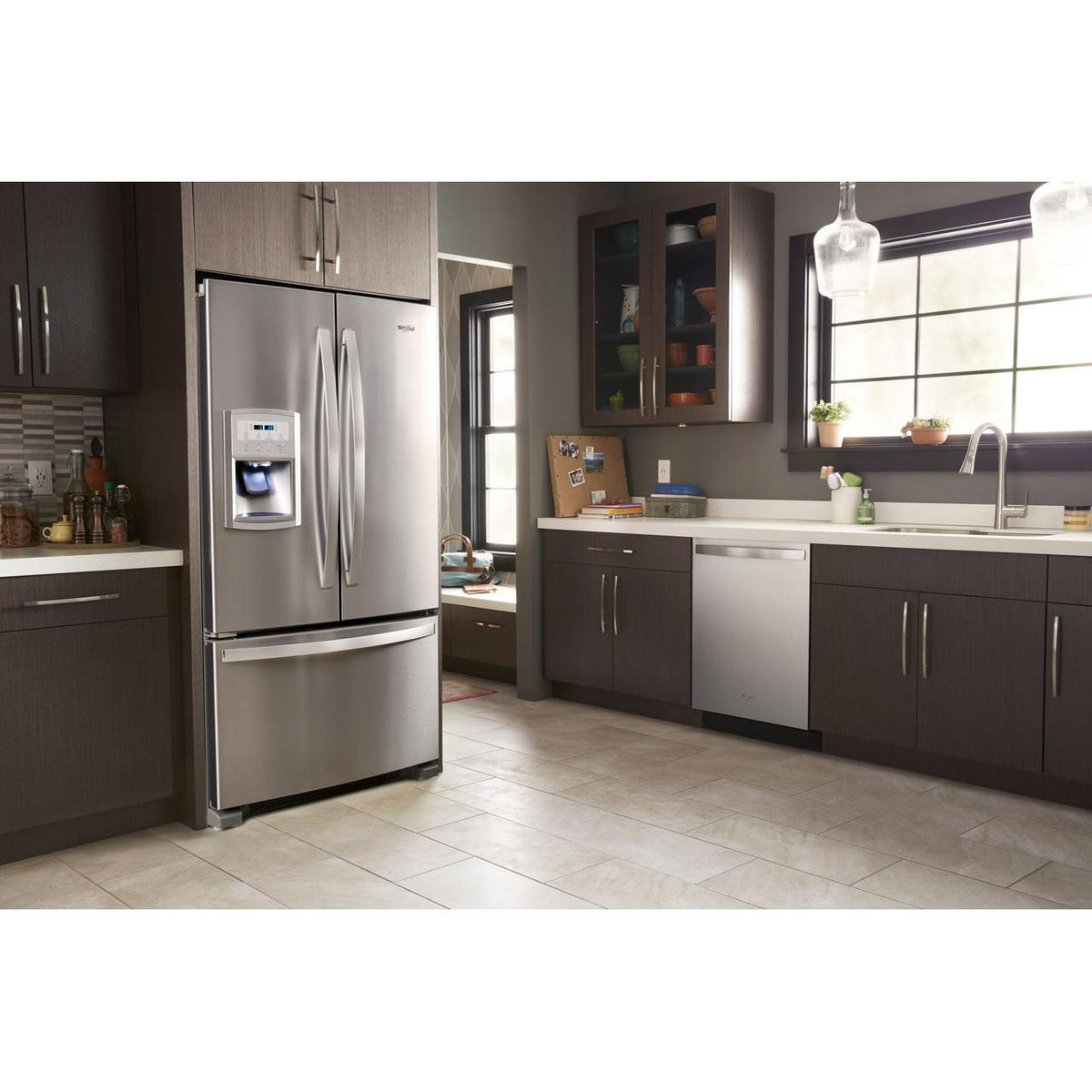  Whirlpool 36-inch, 19.7 cu. ft. Counter-Depth French 3-Door Refrigerator WRF550CDHZ IMAGE 14