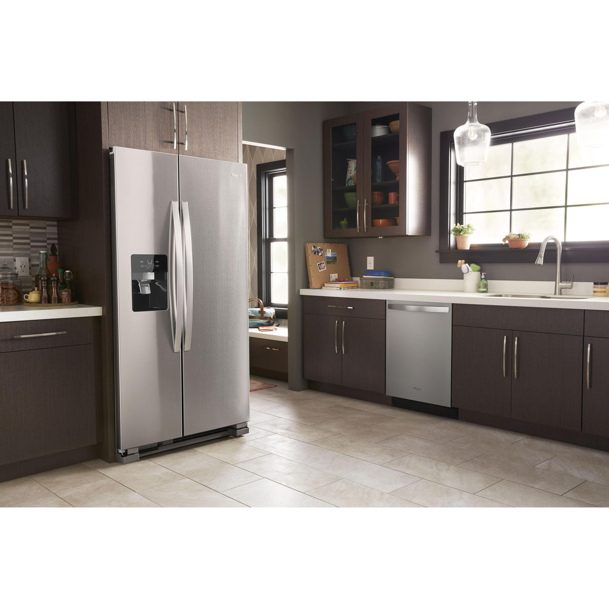  Whirlpool 36-inch, 24.55 cu. ft. Side-By-Side Refrigerator WRS325SDHZ IMAGE 12