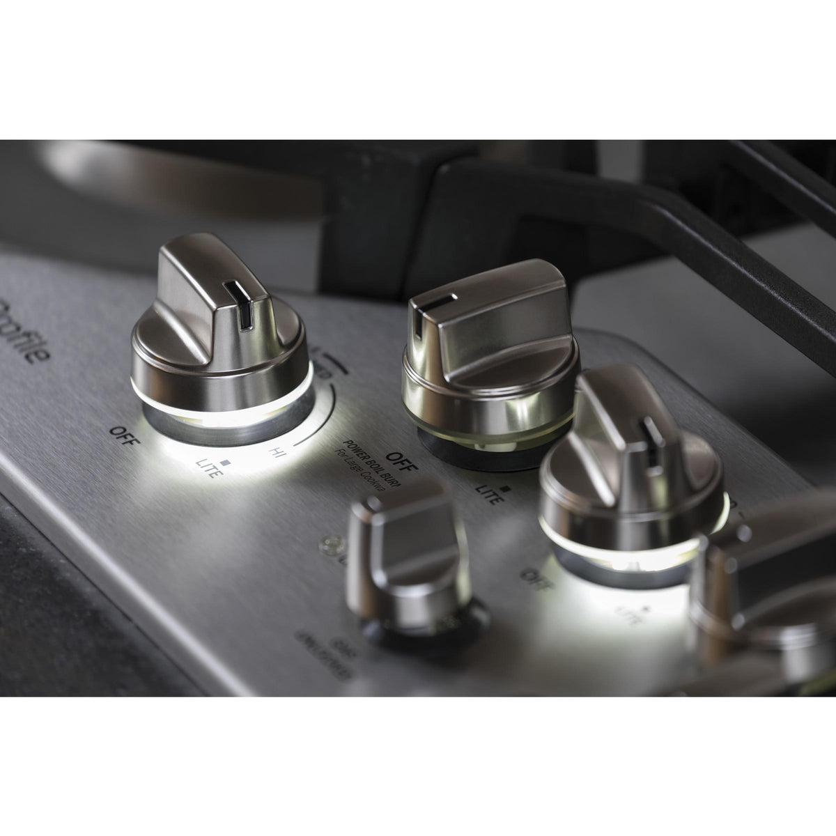  GE Profile 36-inch Built-In Gas Cooktop PGP9036SLSS IMAGE 2