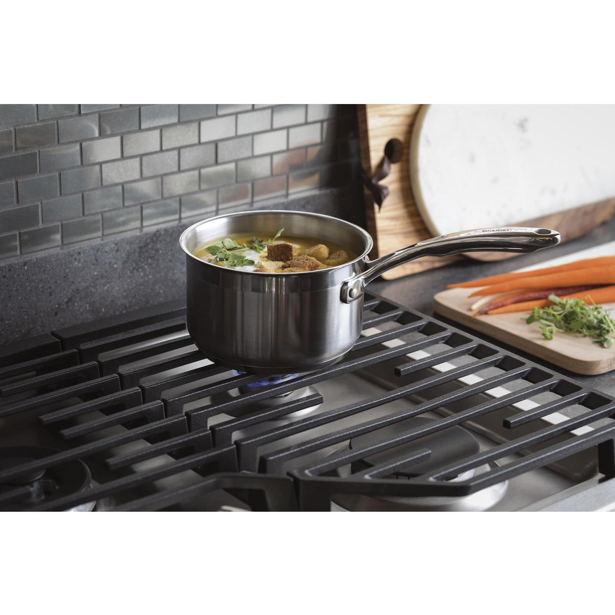  GE Profile 36-inch Built-In Gas Cooktop PGP9036SLSS IMAGE 3