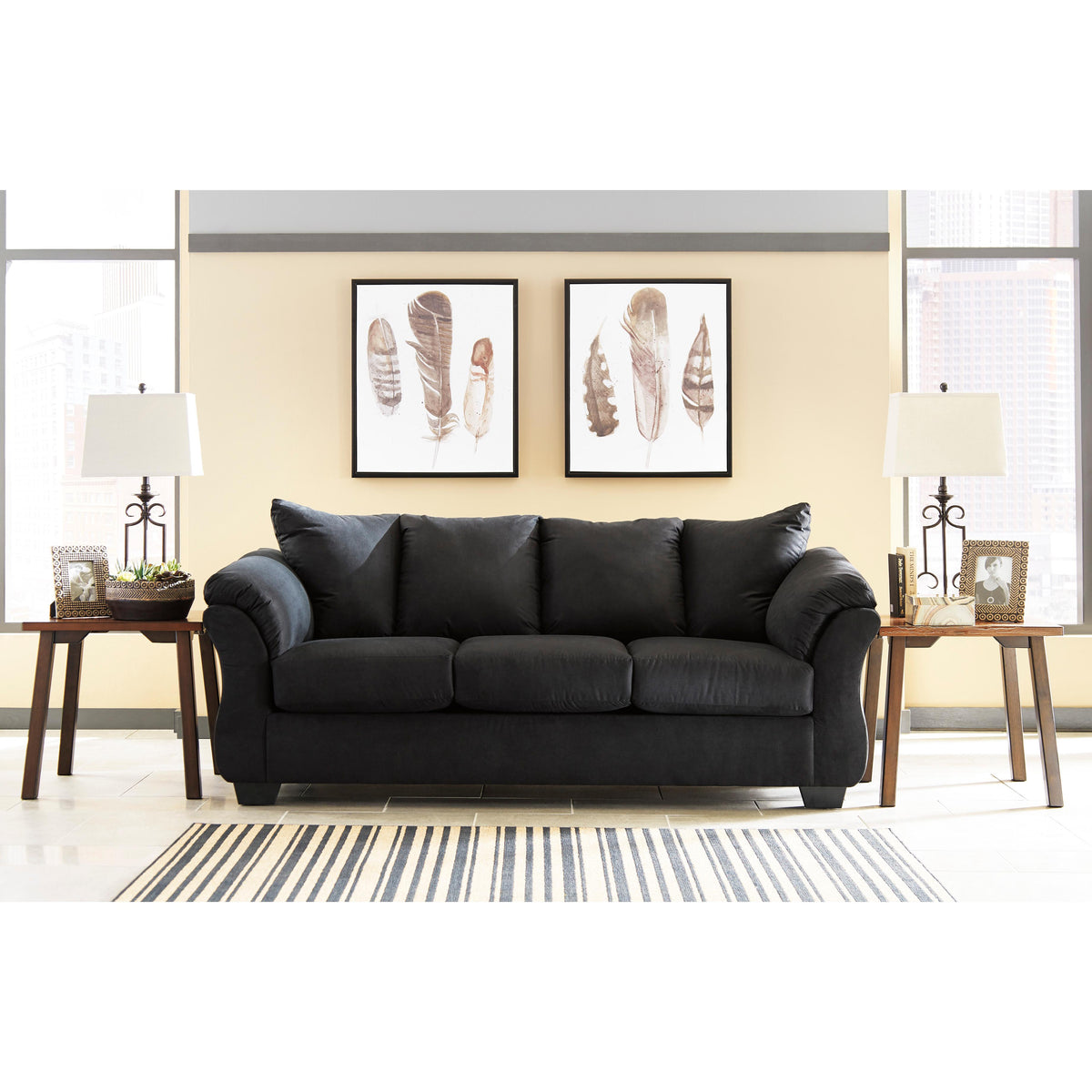  Signature Design by Ashley Darcy Stationary Fabric Sofa 7500838 IMAGE 2