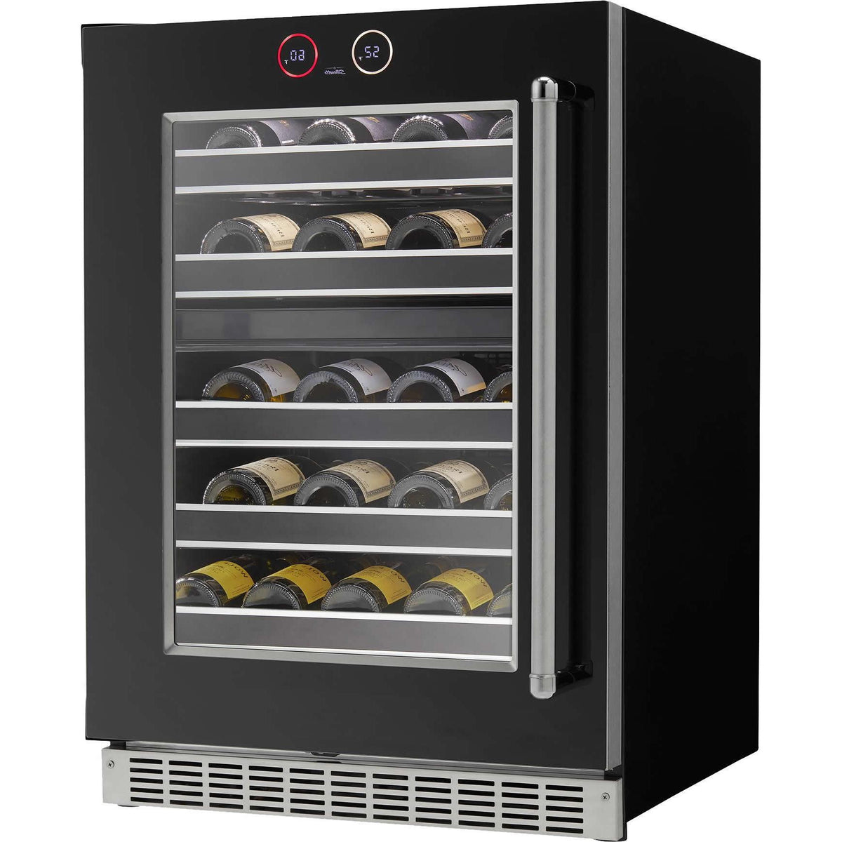  Silhouette 37-bottle Reserve Wine Cellar with Two Zones SRVWC050L IMAGE 3