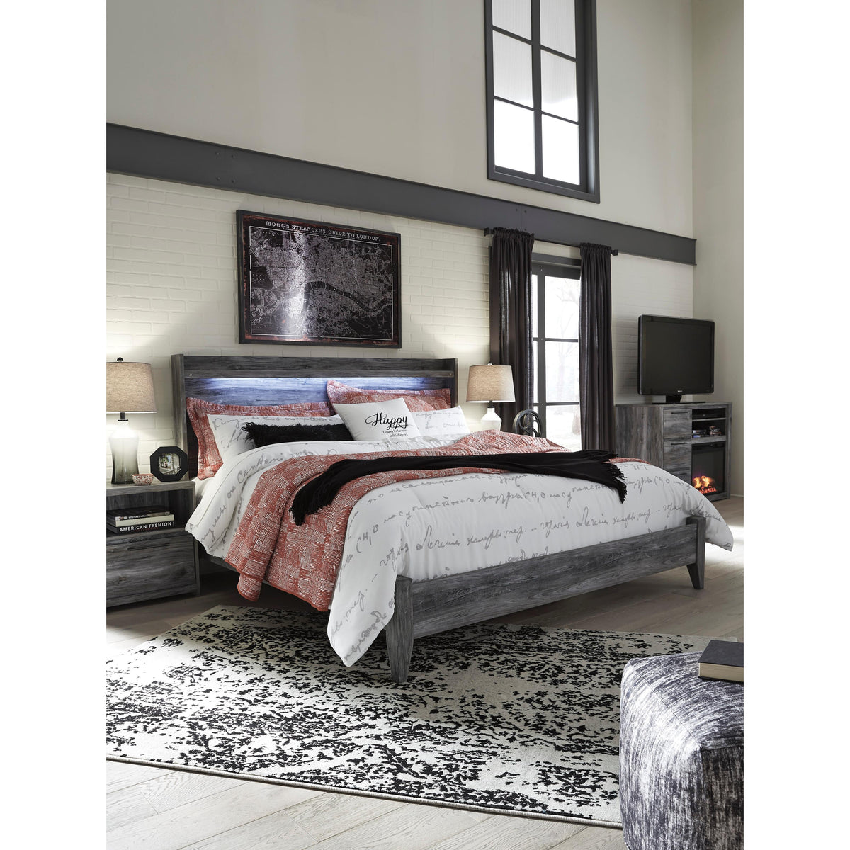  Signature Design by Ashley Baystorm King Panel Bed B221-58/B221-56 IMAGE 5