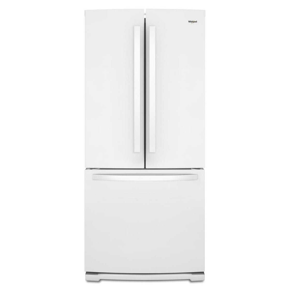  Whirlpool 30-inch, 19.68 cu.ft. Freestanding French 3-Door Refrigerator with FreshFlow™ Air Filter WRF560SFHW IMAGE 1