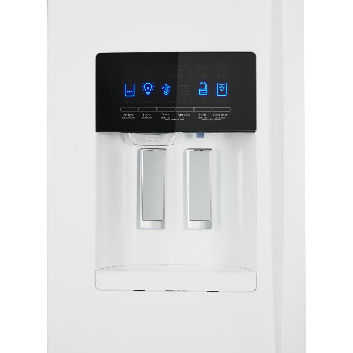  Whirlpool 36-inch, 24.7 cu. ft. French 3-Door Refrigerator with Ice and Water Dispensing System WRF555SDHW IMAGE 4