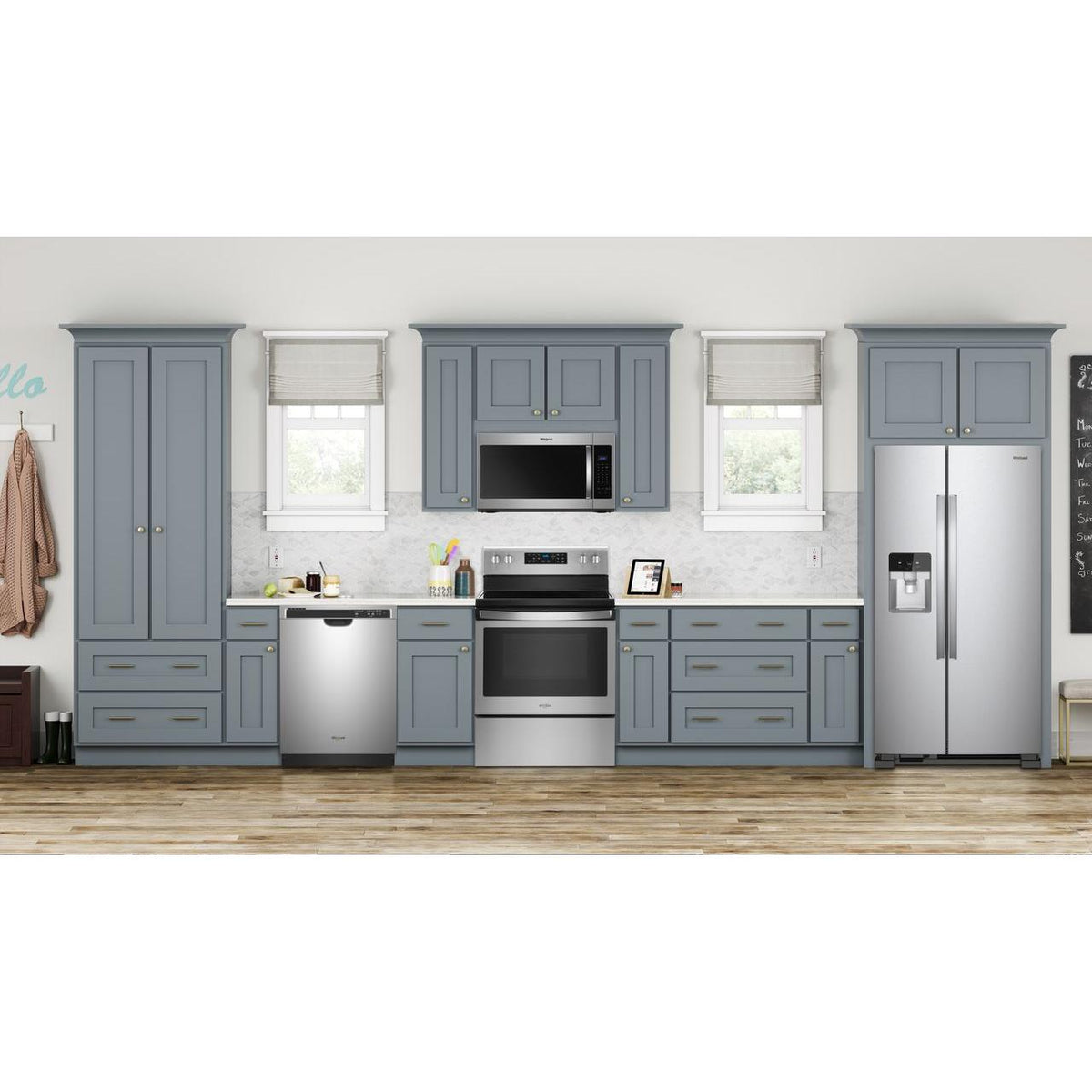  Whirlpool 36-inch, 24.5 cu. ft. Side-by-Side Freestanding Refrigerator with Exterior Ice and Water Dispenser with EveryDrop™ Water Filtration WRS555SIHZ IMAGE 14