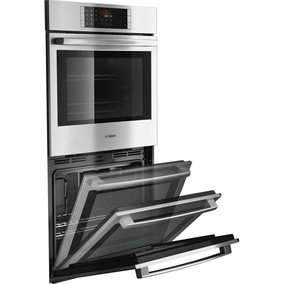  Bosch 30-inch, 9.2 cu. ft. Built-in Double Wall Oven with Convection HBLP651UC IMAGE 2