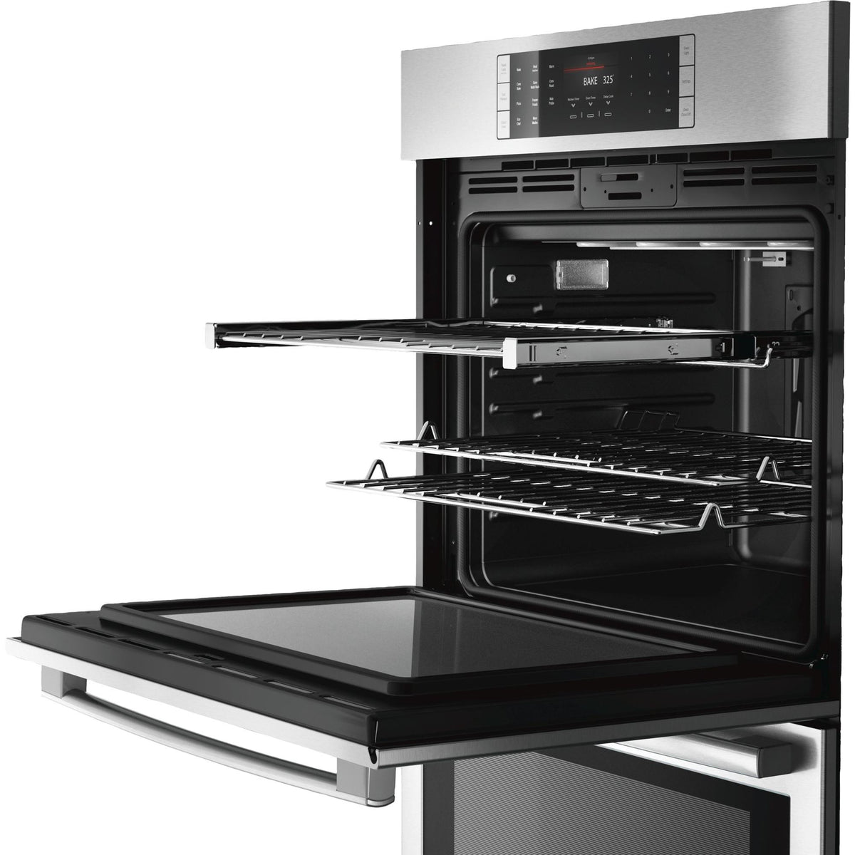  Bosch 30-inch, 9.2 cu. ft. Built-in Double Wall Oven with Convection HBLP651UC IMAGE 3