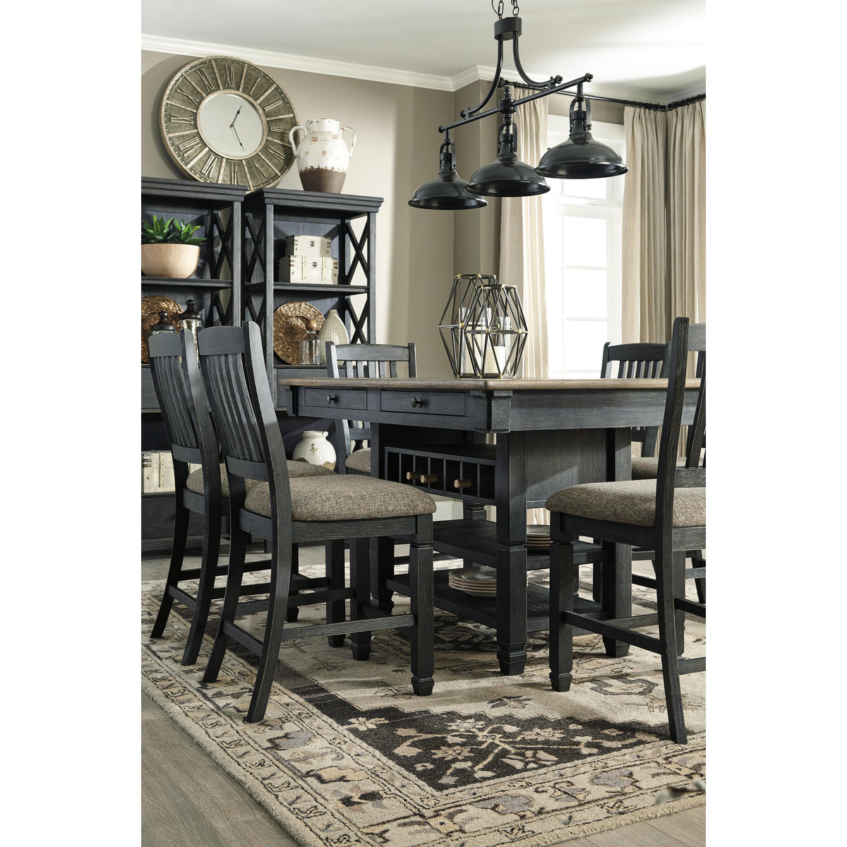  Signature Design by Ashley Tyler Creek Counter Height Stool D736-124 IMAGE 4