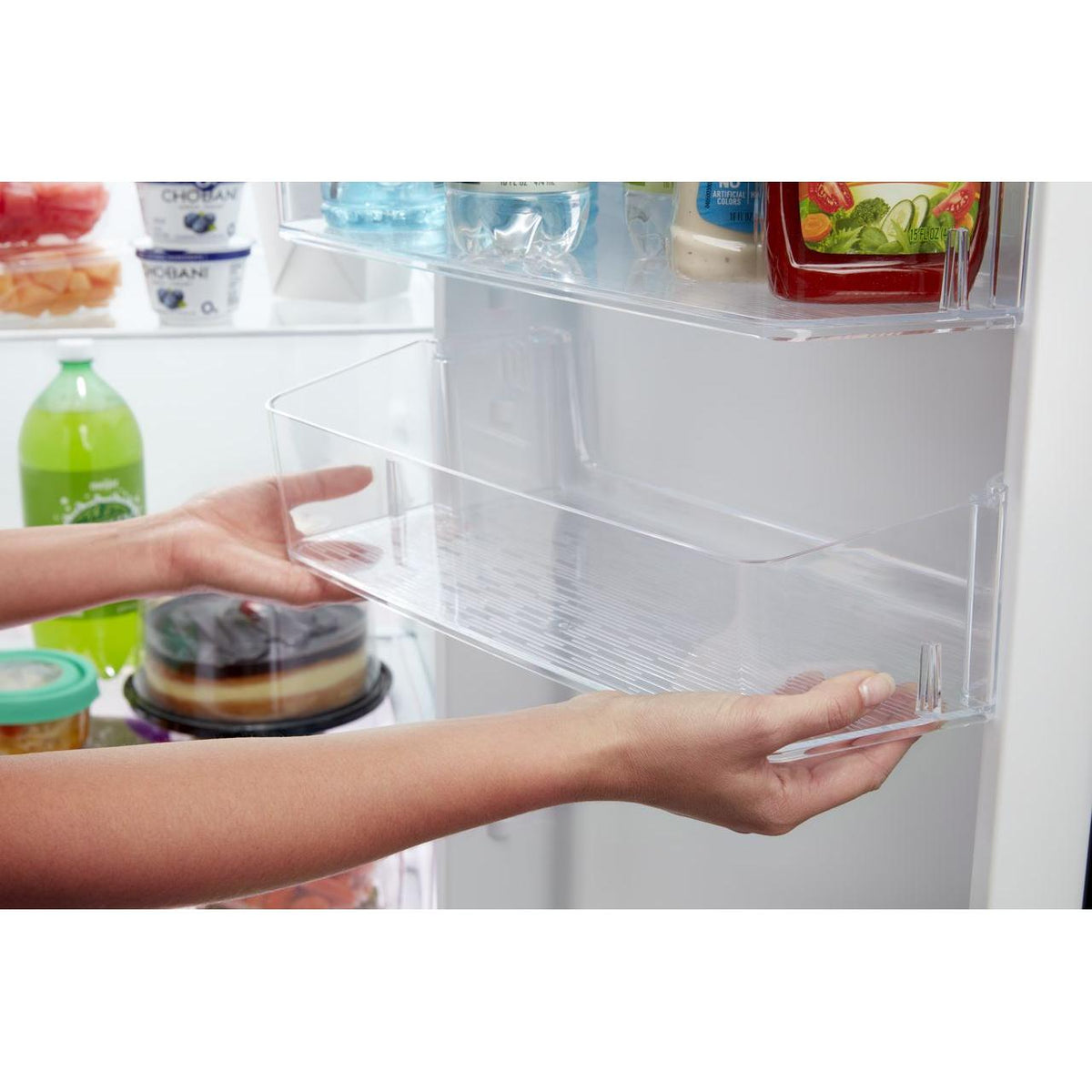  Amana 33in 21cu.ft. Side-by-Side Refrigerator with External Water & Ice Dispenser ASI2175GRS IMAGE 8