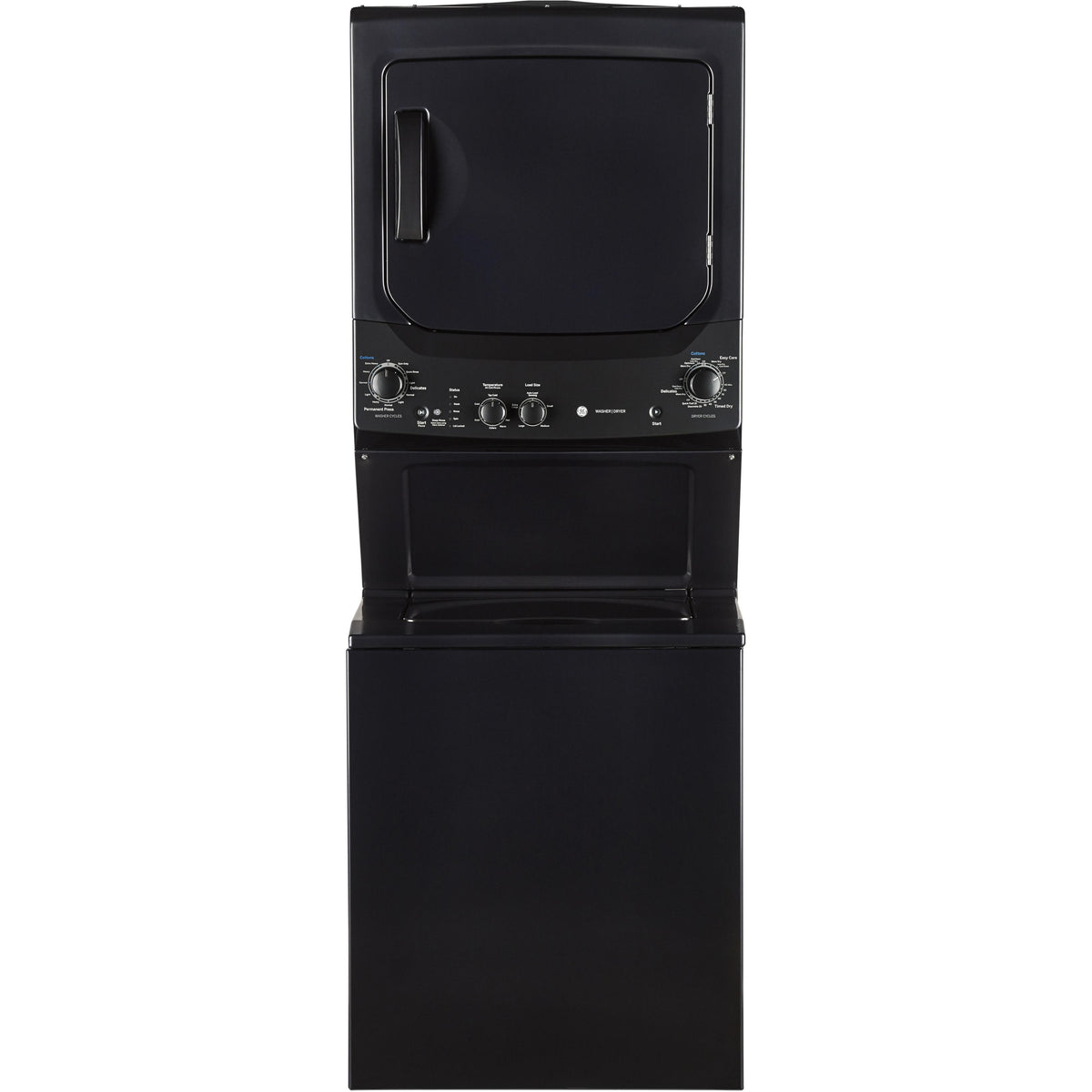  GE Stacked Washer/Dryer Electric Laundry Center GUD37ESMMDG IMAGE 1