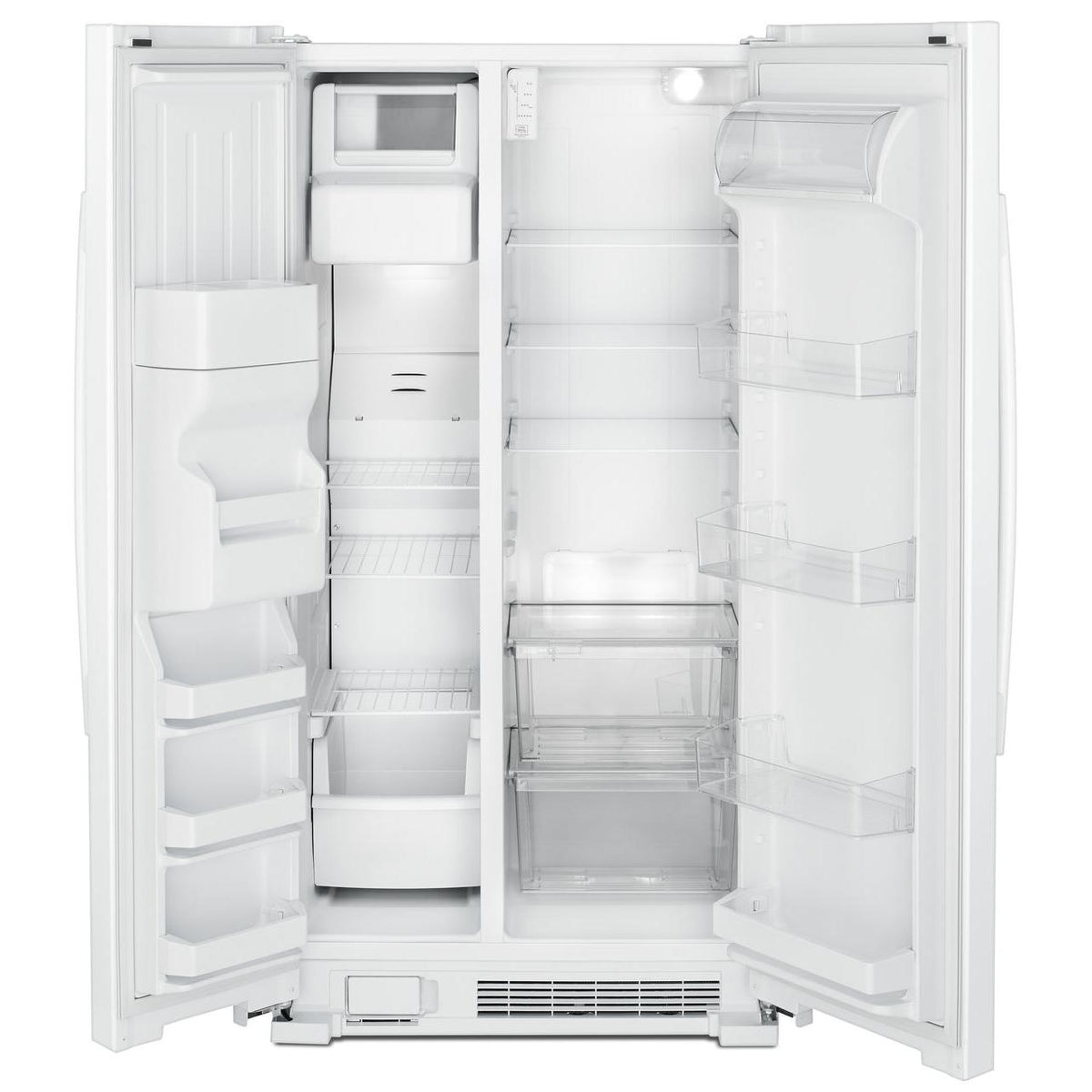  Amana 33in 21cu.ft. Side-by-Side Refrigerator with External Water & Ice Dispenser ASI2175GRW IMAGE 2