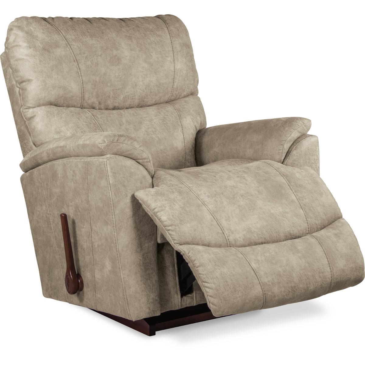  La-Z-Boy Trouper Rocker Fabric Recliner 010724 E153732 IMAGE 3