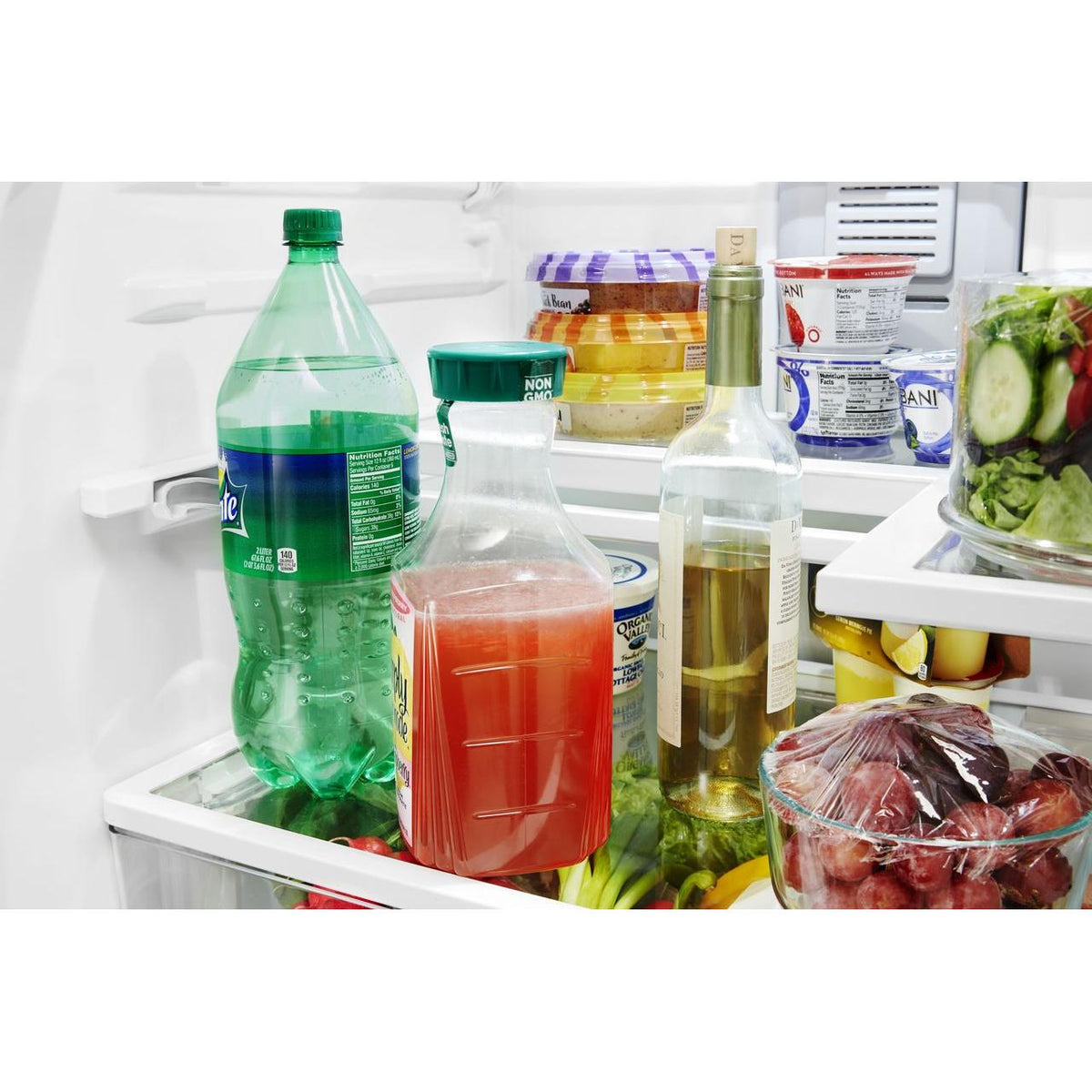  Whirlpool 30-inch, 19.7 cu.ft. Freestanding French 3-Door Refrigerator with Exterior Water Dispenser with EveryDrop® Filtration WRF560SEHZ IMAGE 5