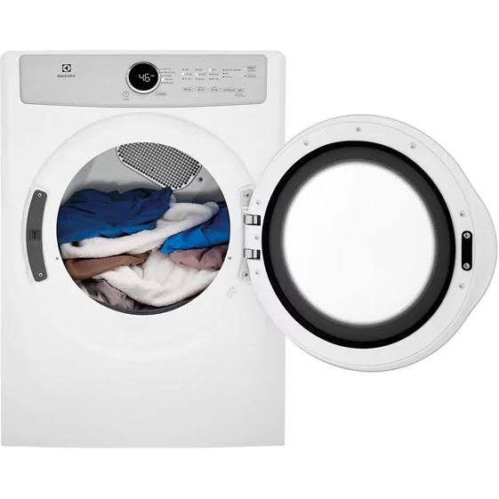  Electrolux 8.0 cu.ft Electric Dryer EFDC317TIW IMAGE 2