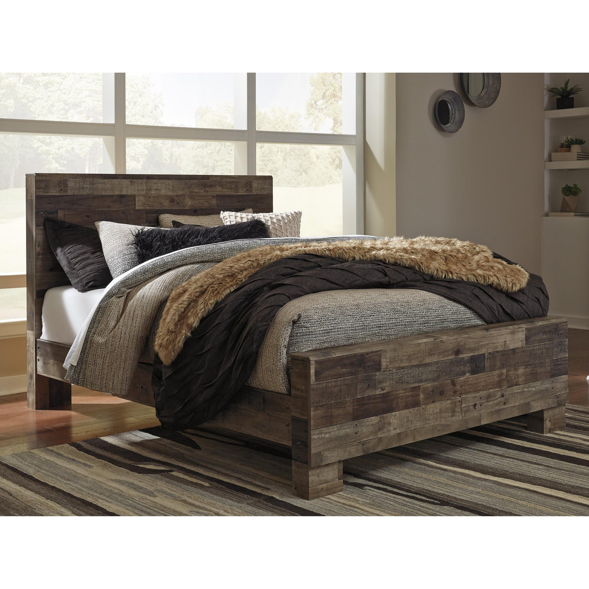  Benchcraft Derekson Queen Panel Bed B200-57/B200-54/B200-96 IMAGE 2