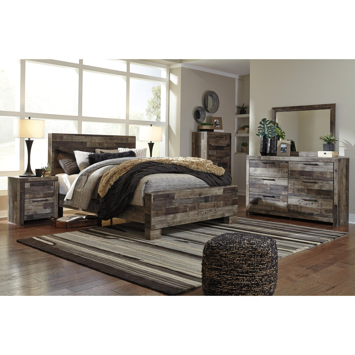  Benchcraft Derekson Queen Panel Bed B200-57/B200-54/B200-96 IMAGE 6
