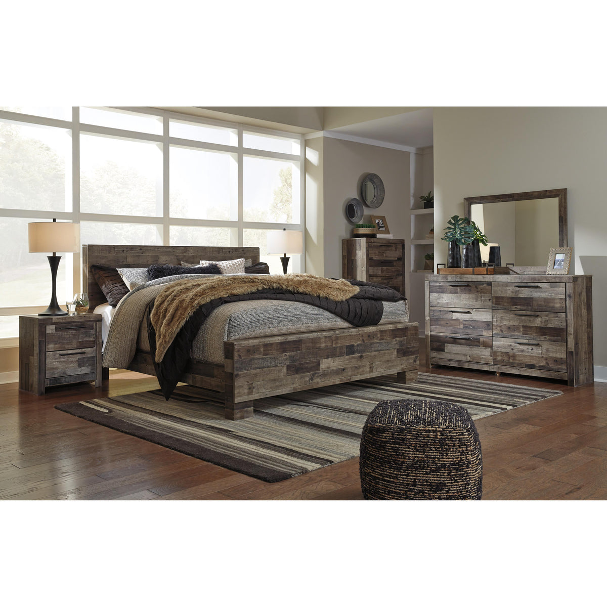  Benchcraft Derekson King Panel Bed B200-58/B200-56/B200-97 IMAGE 4