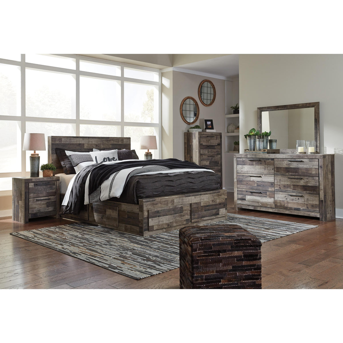  Benchcraft Derekson Queen Panel Bed with Storage B200-57/B200-54S/B200-60/B200-60/B100-13 IMAGE 9