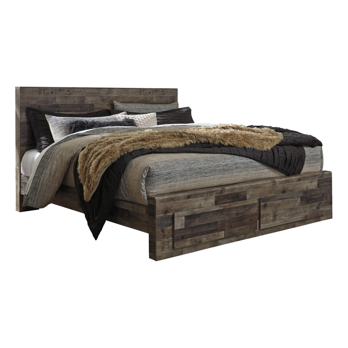  Benchcraft Derekson King Panel Bed with Storage B200-58/B200-56S/B200-95/B100-14 IMAGE 1