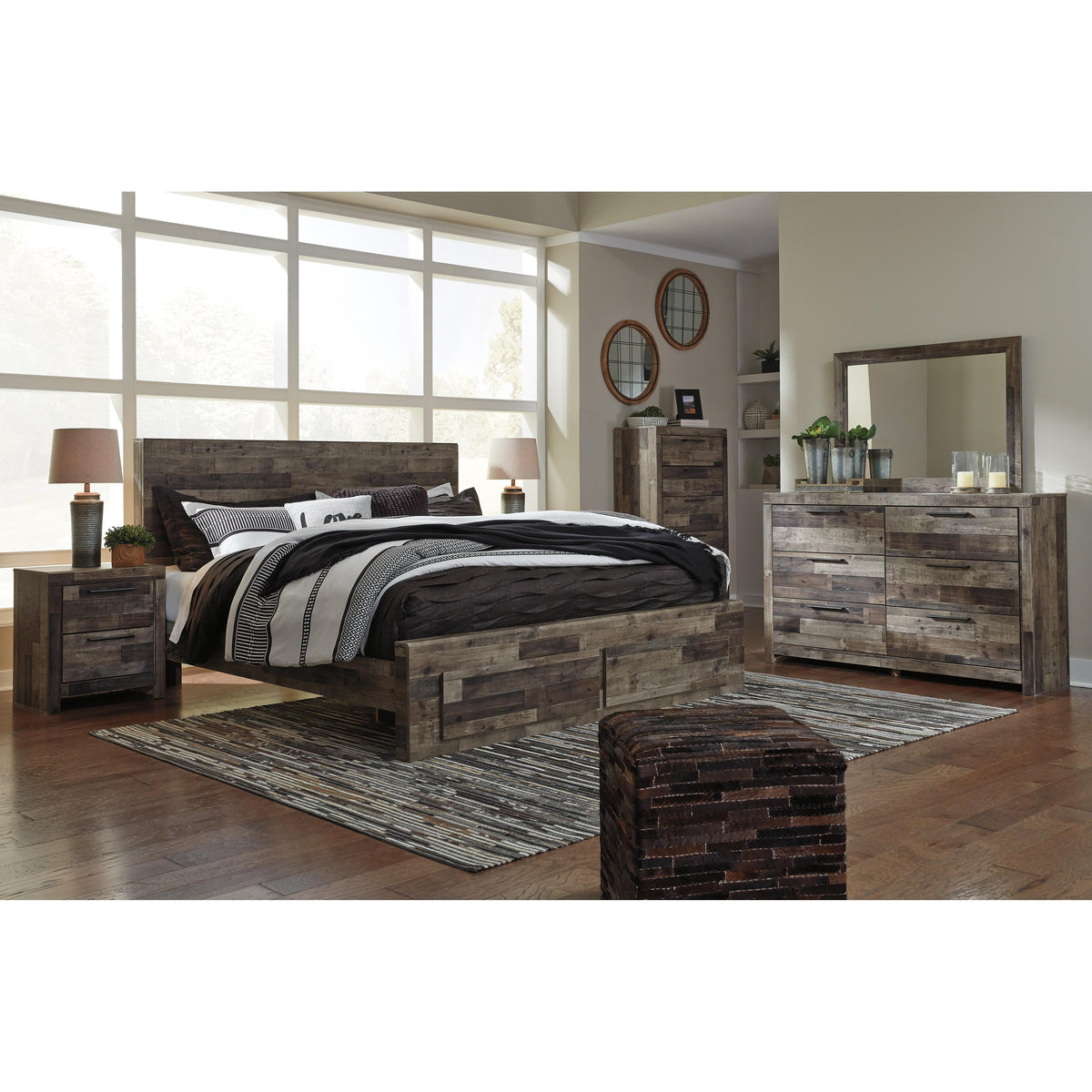  Benchcraft Derekson King Panel Bed with Storage B200-58/B200-56S/B200-95/B100-14 IMAGE 6
