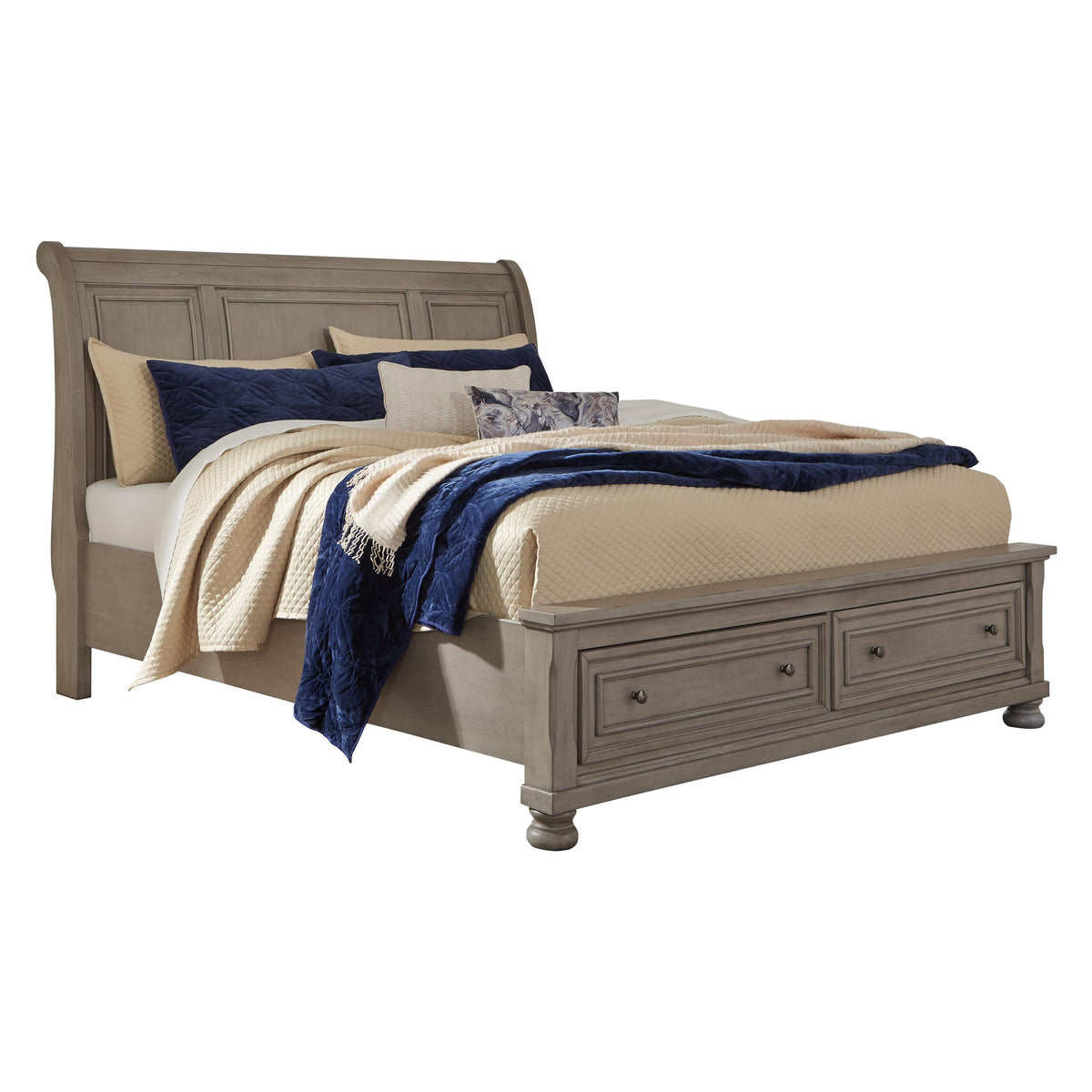  Signature Design by Ashley Lettner Queen Sleigh Bed with Storage B733-77/B733-74/B733-98 IMAGE 1