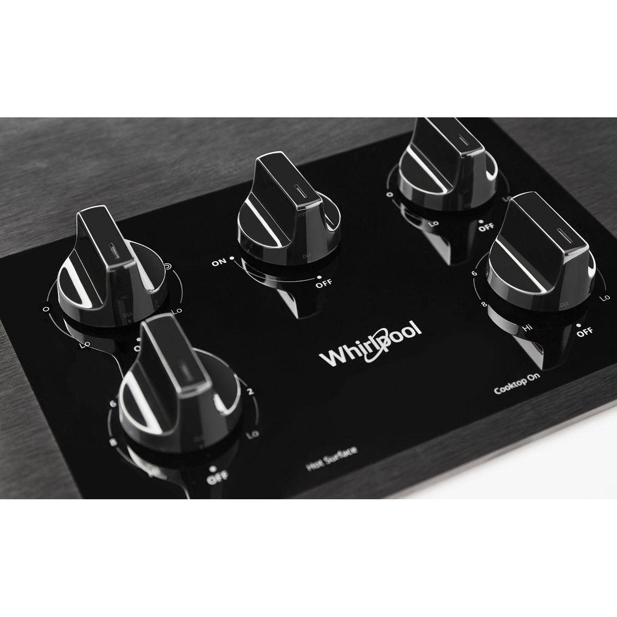  Whirlpool 36-inch Built-In Electric Cooktop WCE77US6HB IMAGE 3