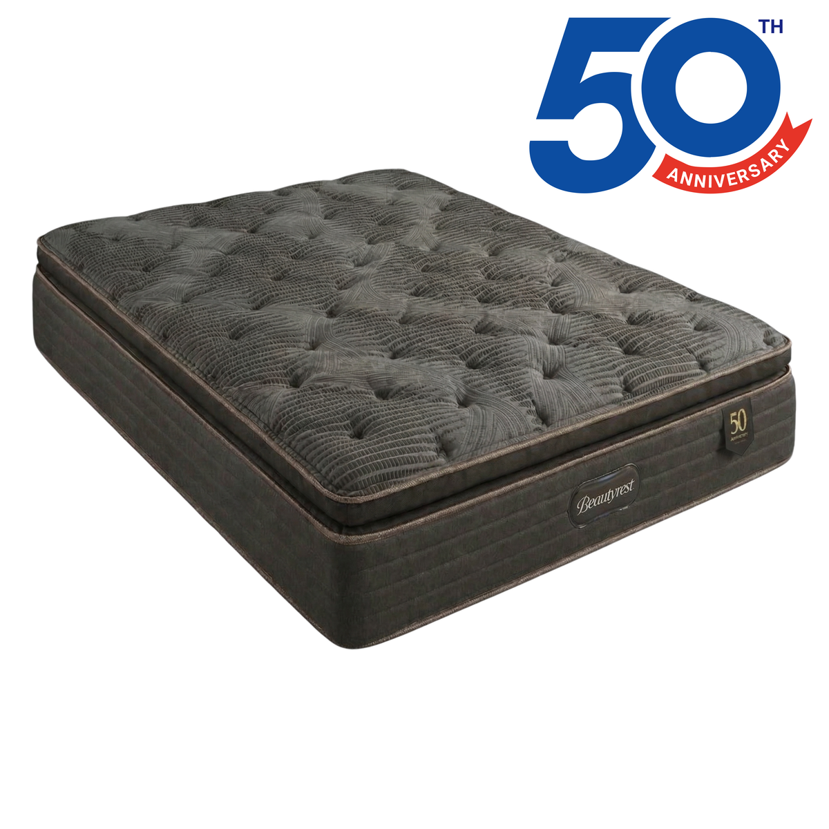 Beautyrest Gold Crest Firm Pillow Top Mattress (Queen) - 50 Year Anniversary