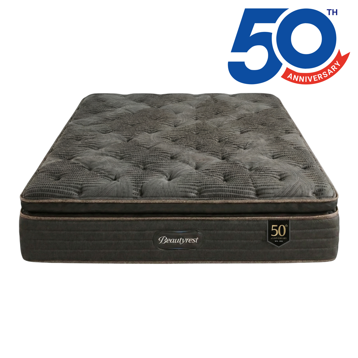 Beautyrest Gold Luxe Plush Pillow Top Mattress (King) - 50 Year Anniversary