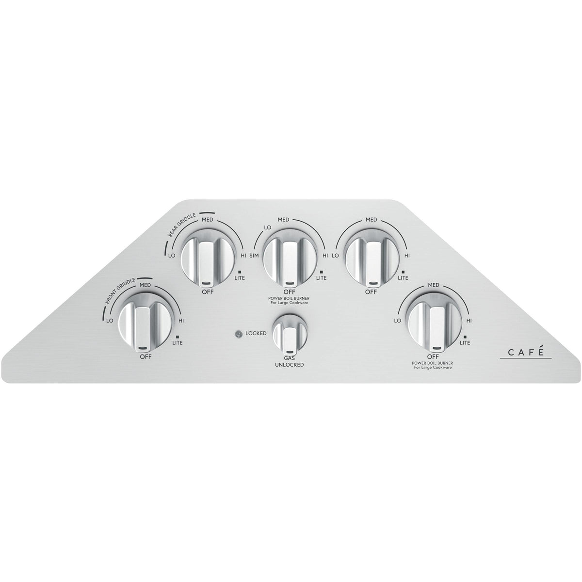  Café 36-inch Built-In Gas Cooktop CGP95362MS1 IMAGE 2