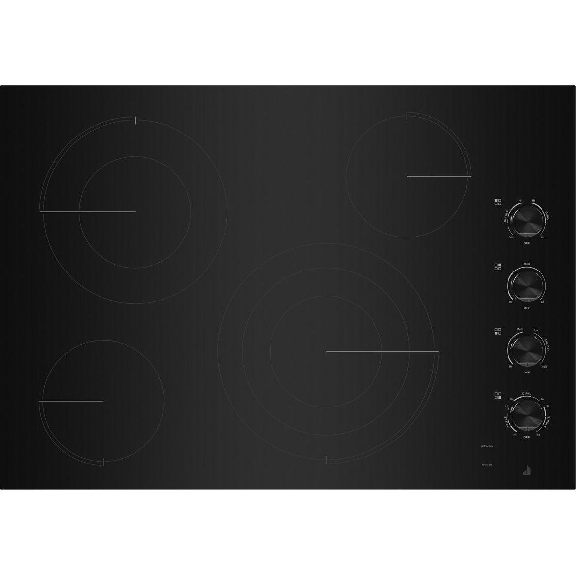  JennAir 30-inch Built-in Electric Cooktop with Dual-Choice™ Element JEC3430HB IMAGE 1