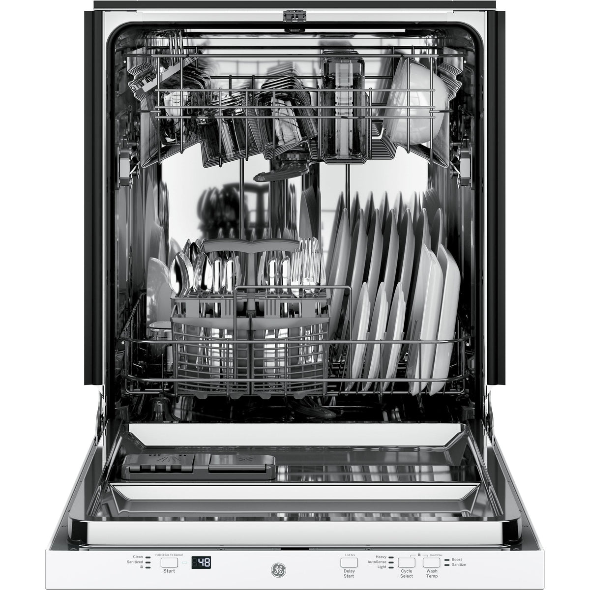  GE Built-in Dishwasher with Sanitize Option GDT225SGLWW IMAGE 4