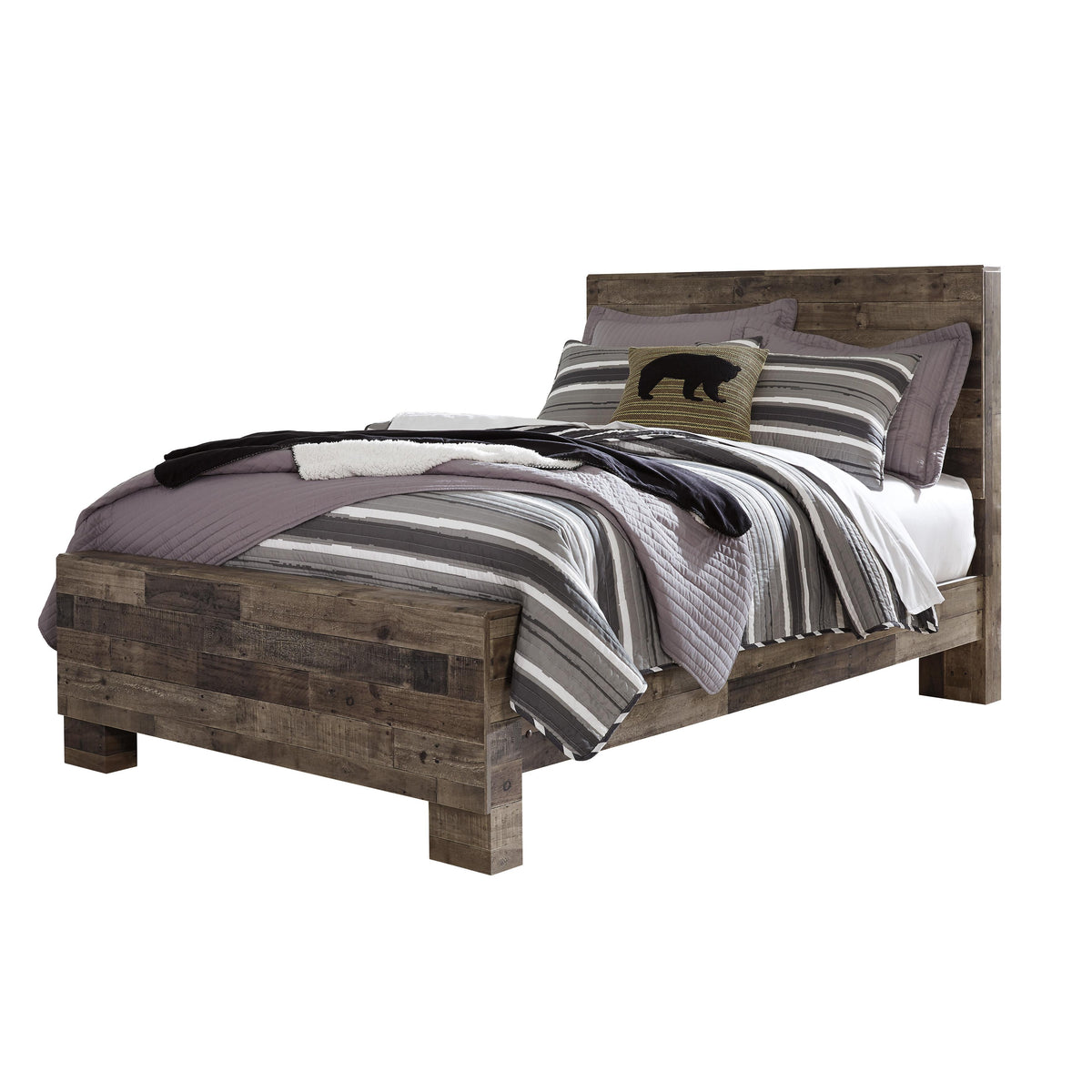  Benchcraft Derekson B200B4 Full Panel Bed IMAGE 1