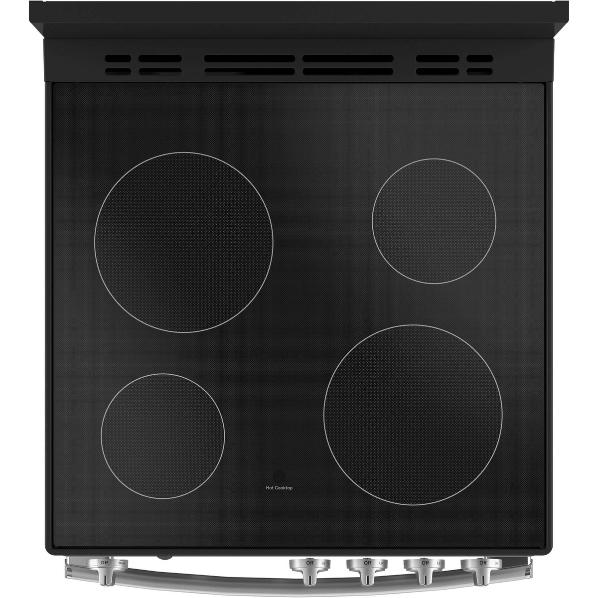  GE 24-inch Freestanding Electric Range with Removable Backguard JCAS640RMSS IMAGE 5