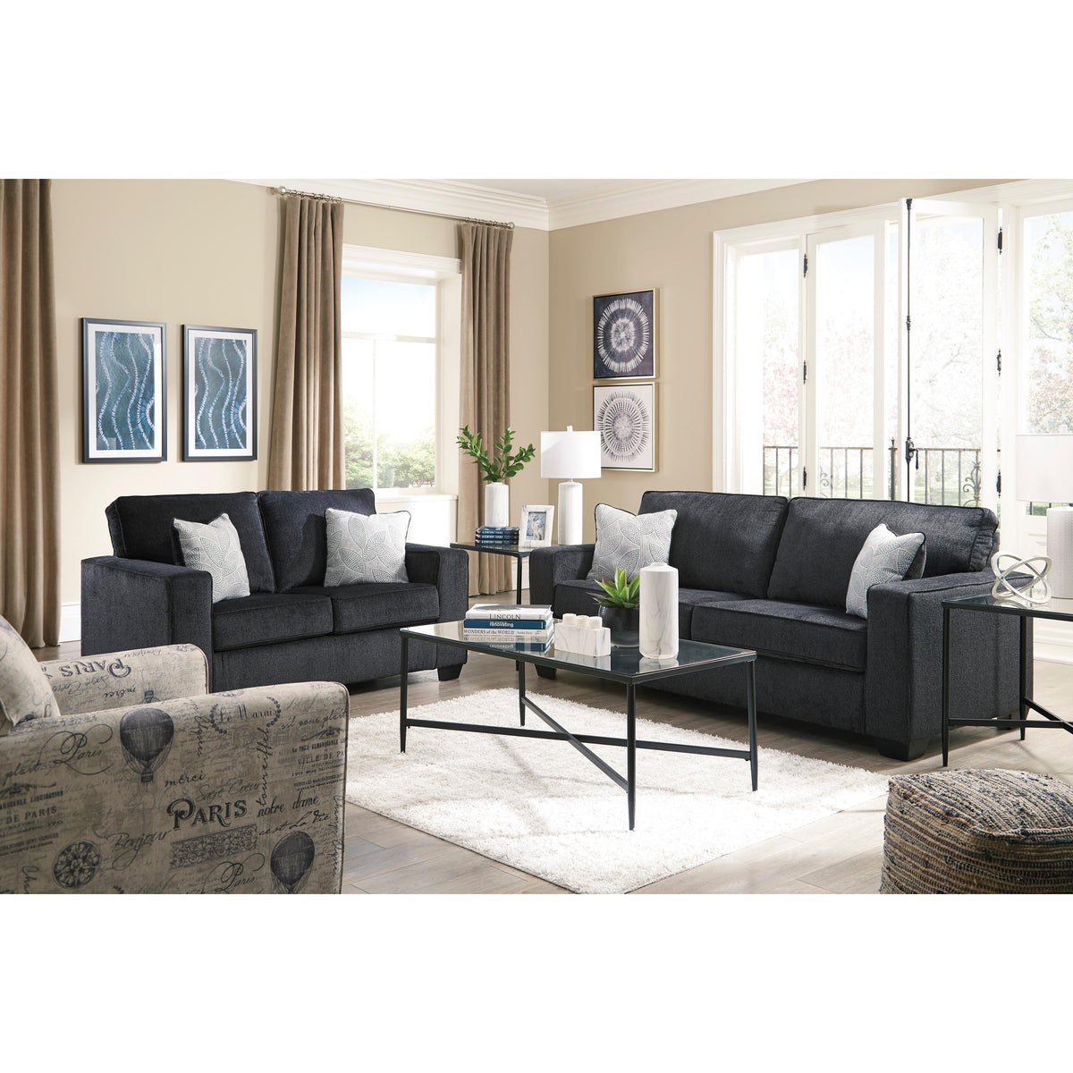  Signature Design by Ashley Altari Stationary Fabric Sofa 8721338 IMAGE 9