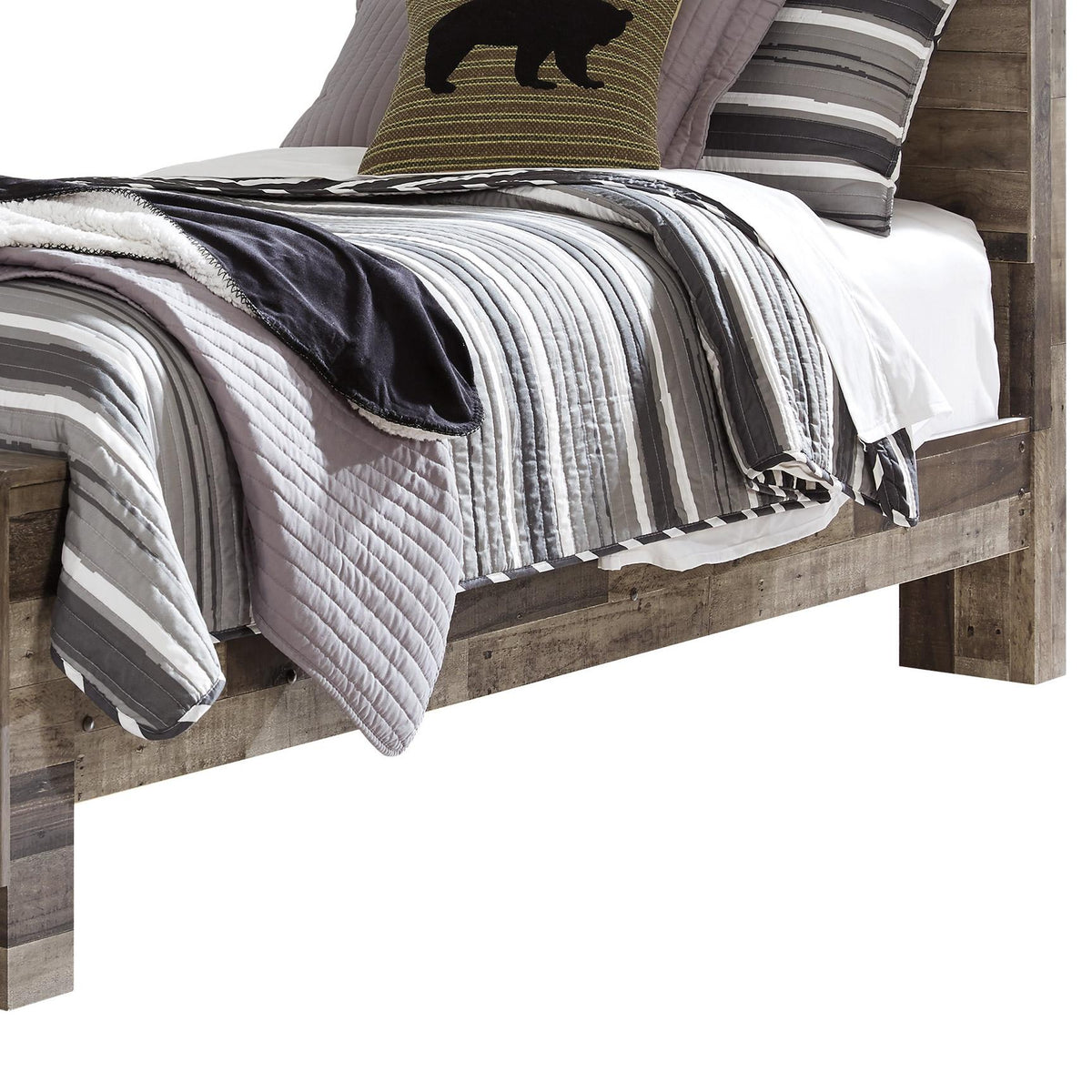  Benchcraft Derekson B200-83 Twin Panel Rails IMAGE 1