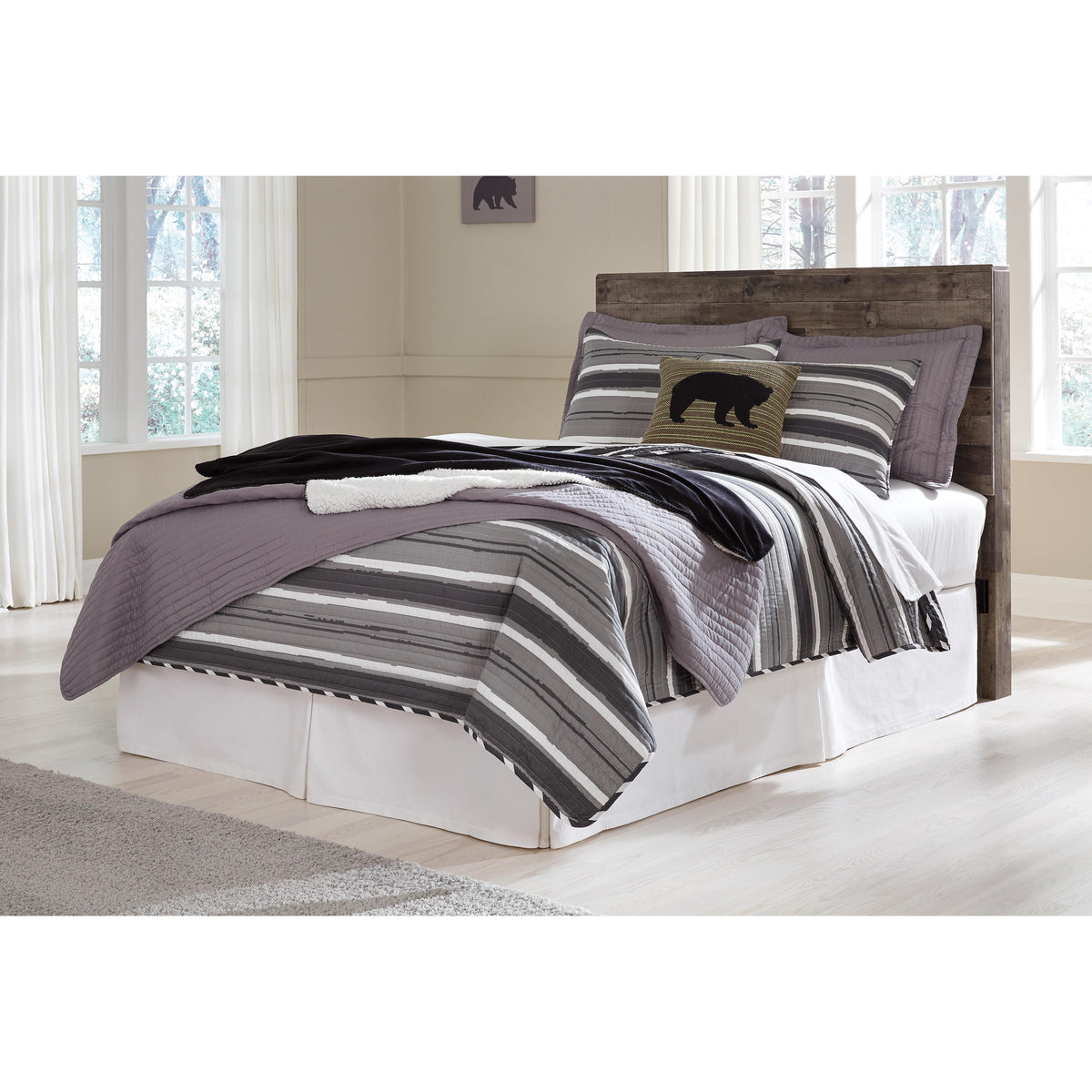  Benchcraft Derekson B200-87 Full Panel Headboard IMAGE 2