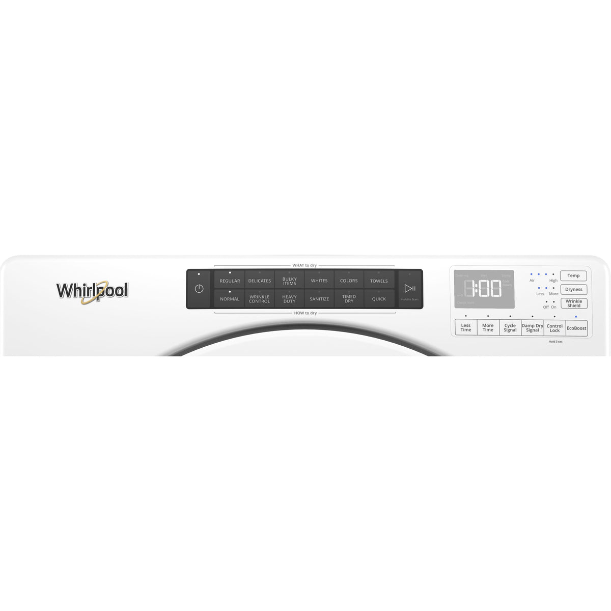  Whirlpool 7.4 cu.ft. Gas Dryer with Intuitive Touch Controls WGD560LHW IMAGE 2
