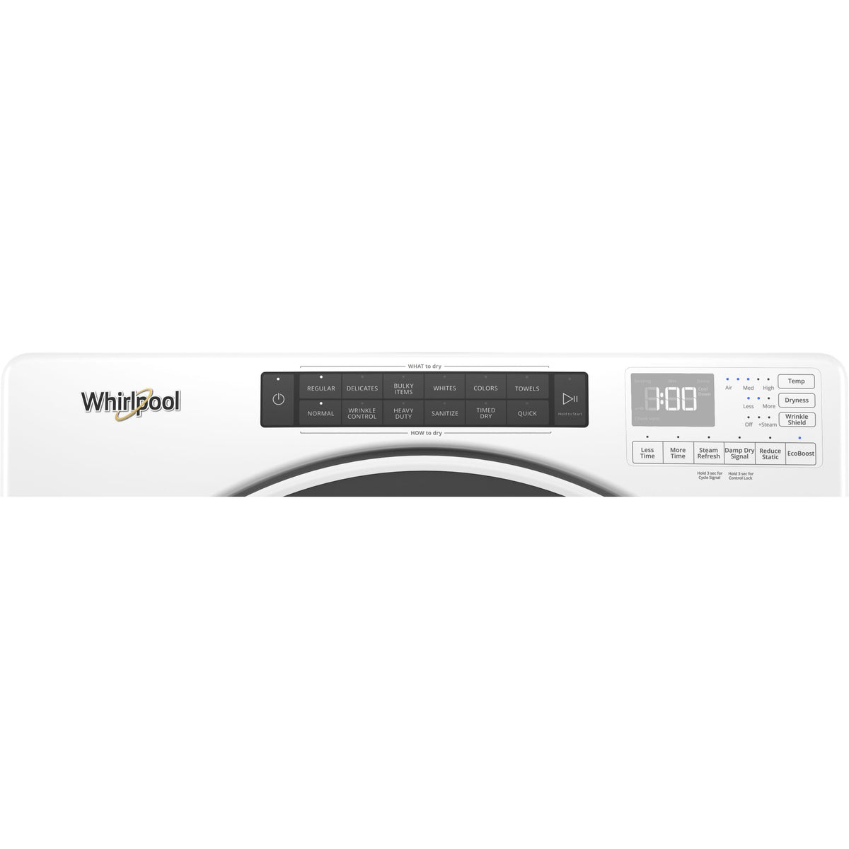  Whirlpool 7.4 cu.ft. Electric Dryer with Wrinkle Shield™ YWED6620HW IMAGE 2