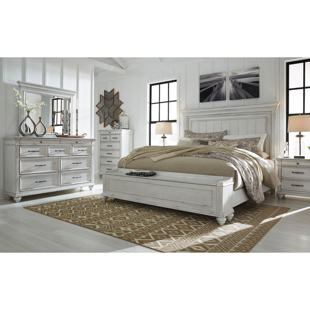  Benchcraft Kanwyn King Panel Bed with Storage B777-58/B777-56S/B777-97 IMAGE 7