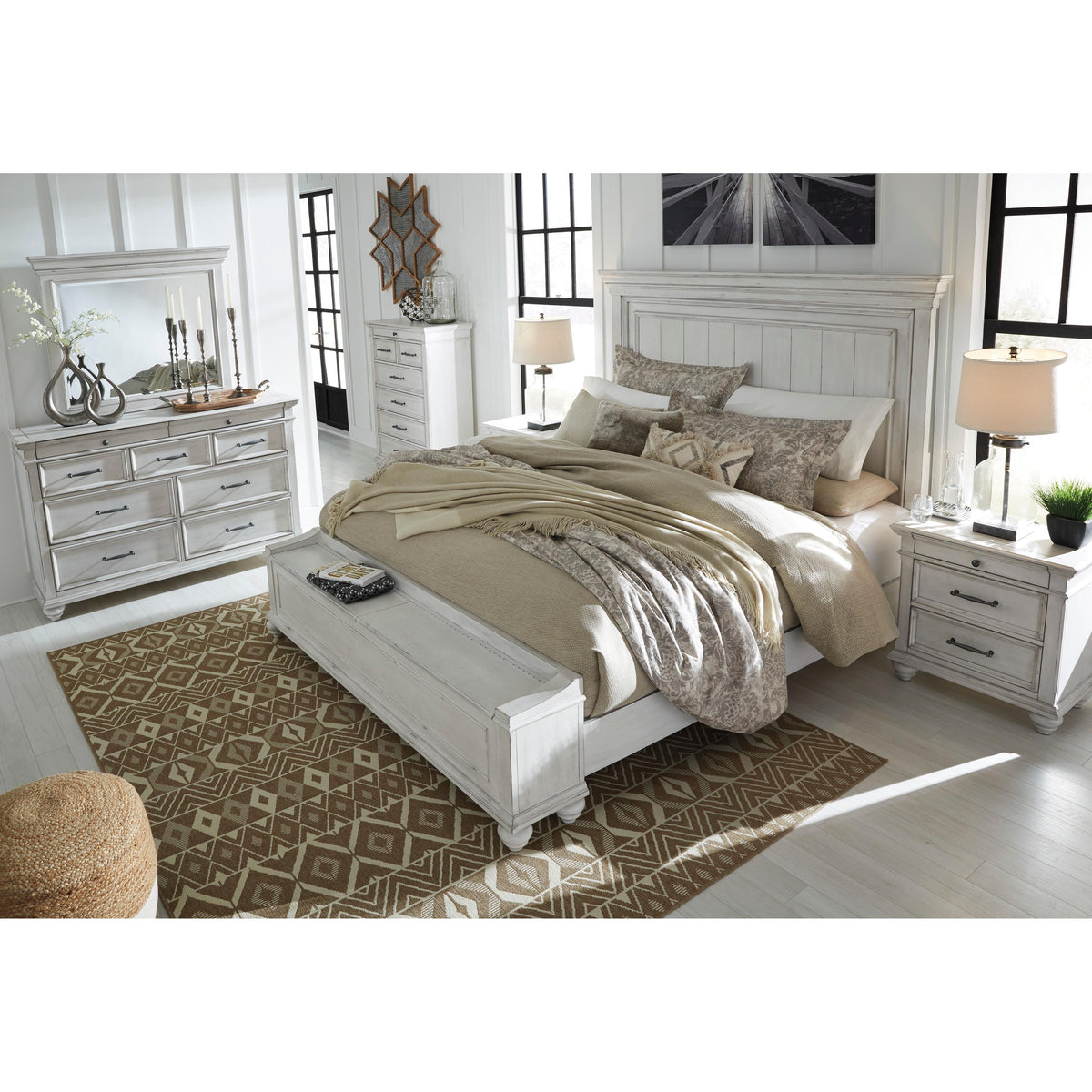  Benchcraft Kanwyn King Panel Bed with Storage B777-58/B777-56S/B777-97 IMAGE 8