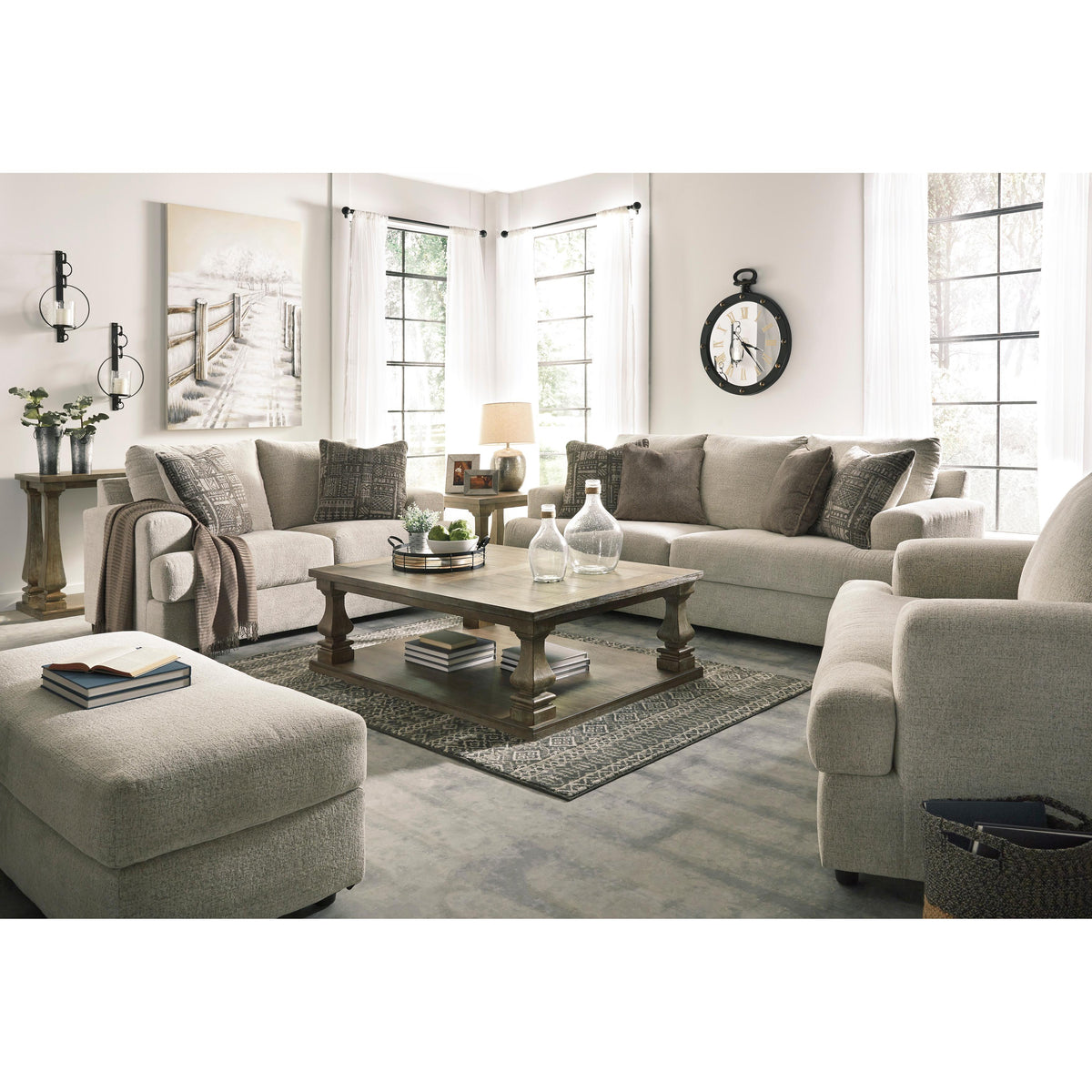  Signature Design by Ashley Soletren Stationary Fabric Chair 9510423 IMAGE 5