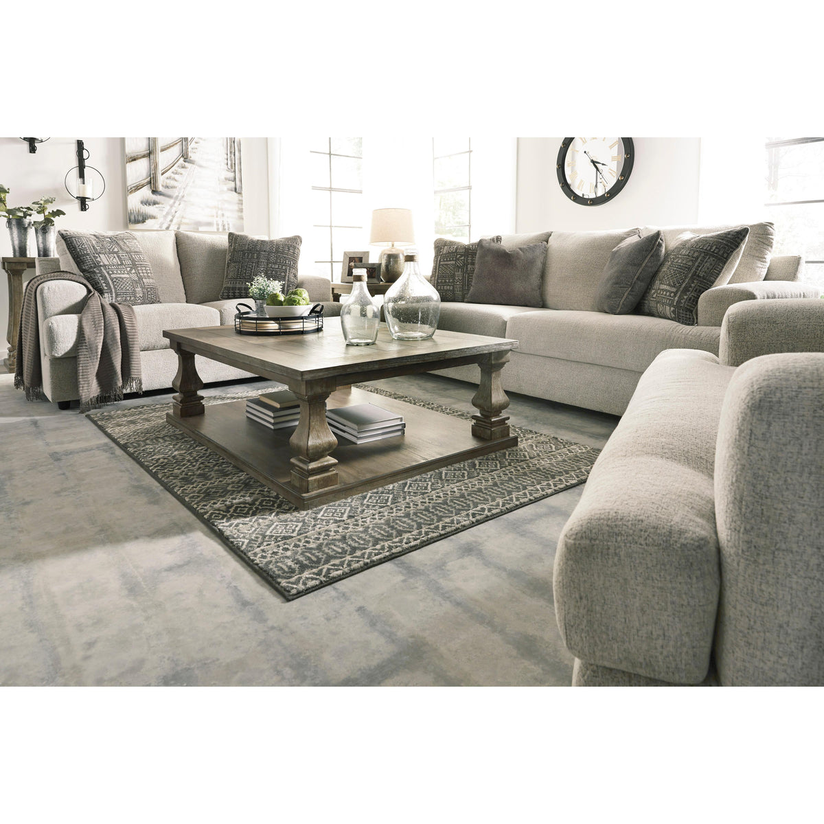  Signature Design by Ashley Soletren Stationary Fabric Sofa 9510438 IMAGE 6