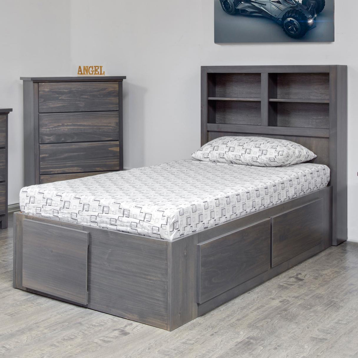  Mako Solid Wood Furniture Autumn 6300-T Kids Bed IMAGE 1