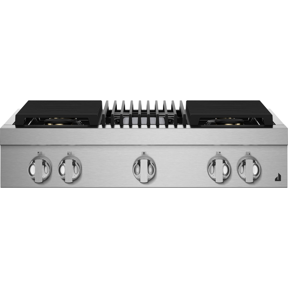  JennAir Noir 36-inch Gas Rangetop with Gas Grill JGCP636HM IMAGE 1